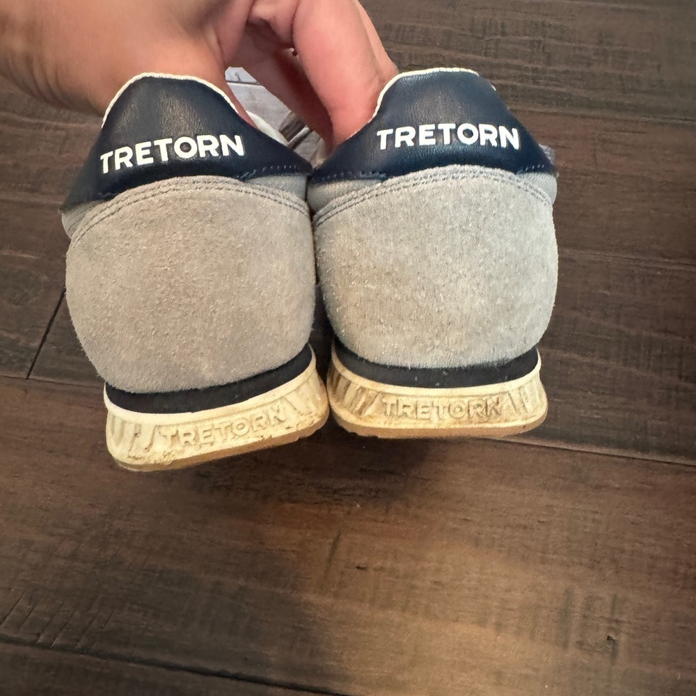 Tretorn Rawlins 2.0 leather and suede sporty athletic tennis shoe retro sneakers - Picture 7 of 11